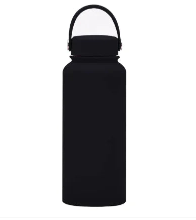 Steel Sport Max stainless steel sports kettle with easy-carry handle and leak-proof lid.