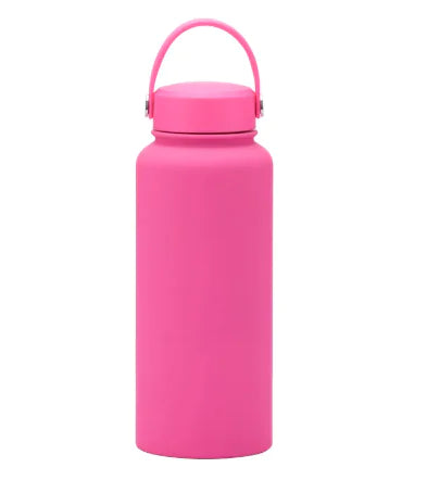 Steel Sport Max stainless steel sports kettle with easy-carry handle and leak-proof lid.
