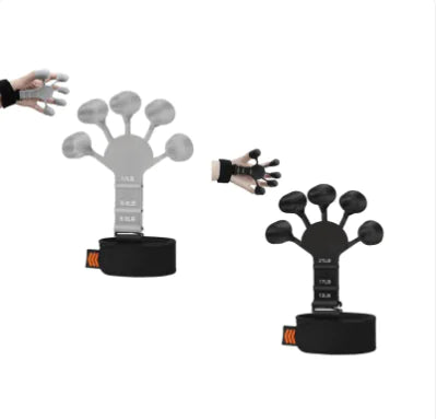 FlexiGrip Finger Trainer for improving finger dexterity and grip strength.