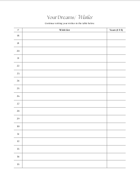 SETTING GOALS PLANNERAchieve your dreams! This planner guides you through setting clear goals and creating actionable steps to reach themMy StoreMy StoreSETTING GOALS PLANNER