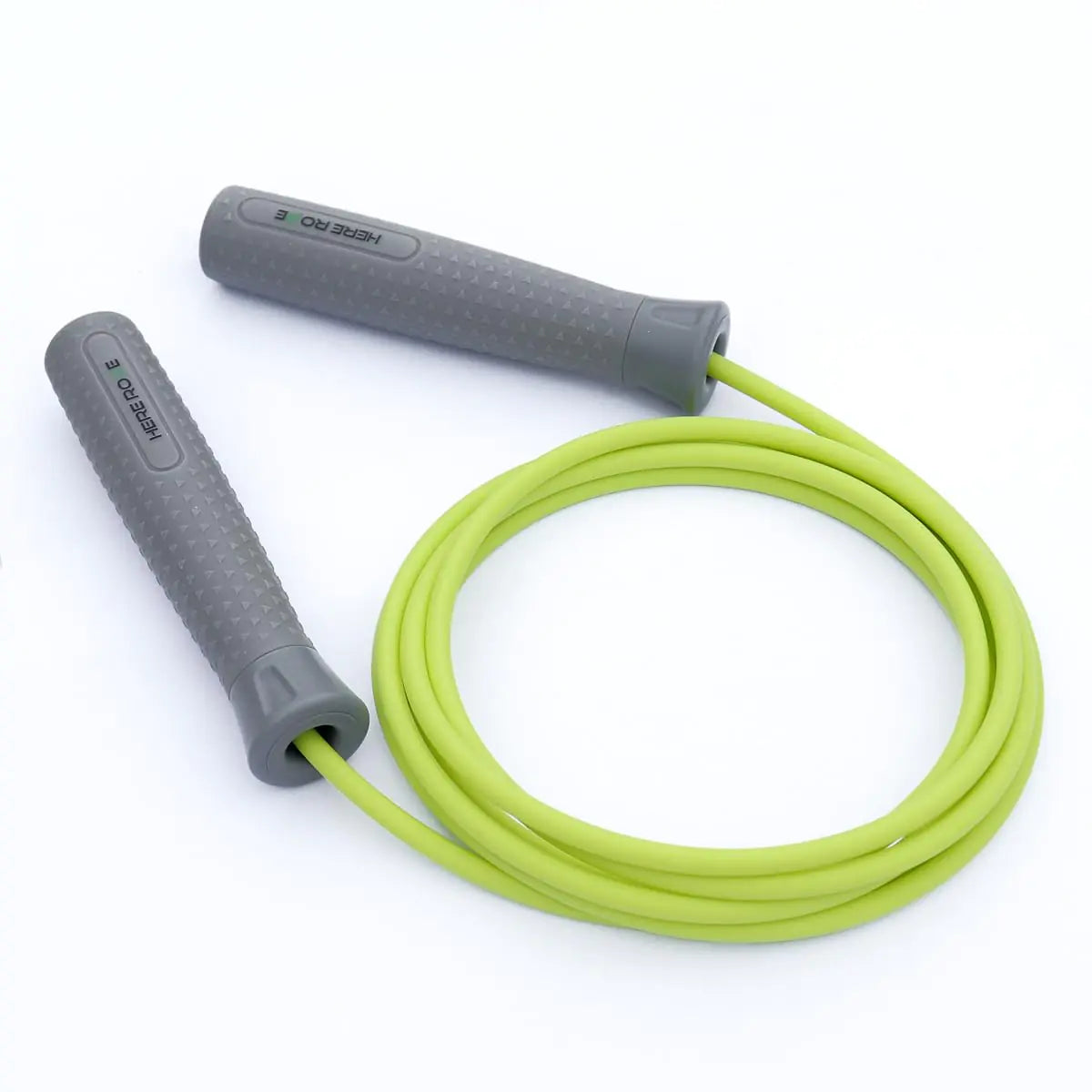 Hererope Adjustable Jump Ropes for Fitness，1/4lb Weighted Jump Rope fo[No-Slip &amp; Comfortable Handles. Ergonomic rubber handles provide an optimal and comfortable grip preventing slipping from sweat during long workouts. Durability My StoreMy StoreHererope Adjustable Jump Ropes