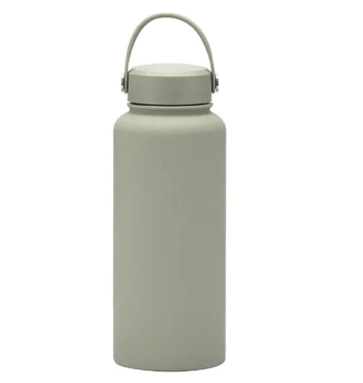 Steel Sport Max stainless steel sports kettle with easy-carry handle and leak-proof lid.